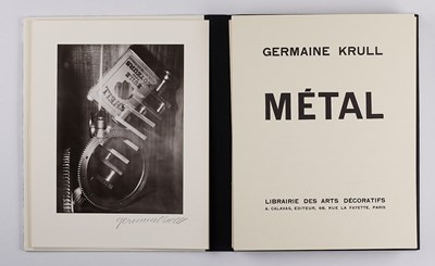 Lot 84 - GERMAINE KRULL (1897–1985)