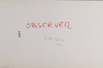 Lot 97 - DON McCULLIN (* 1935)