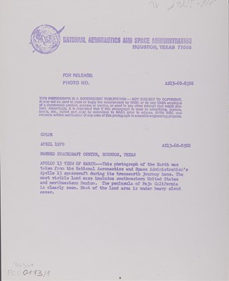 Lot 206 - NASA