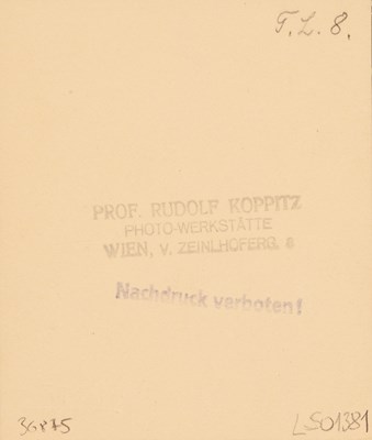 Lot 9 - RUDOLF KOPPITZ (1884–1936)