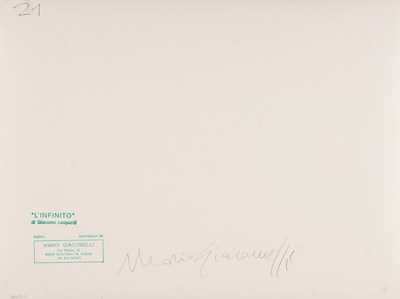 Lot 45 - MARIO GIACOMELLI (1925–2000)