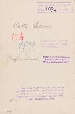 Lot 13 - TRUDE FLEISCHMANN (1895–1990)