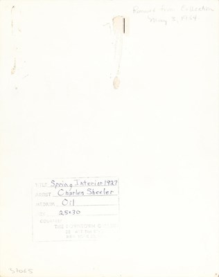 Lot 46 - CHARLES R. SHEELER (1883–1965)