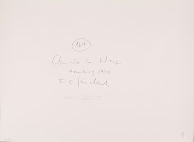 Lot 99 - F. C. GUNDLACH (* 1926)
