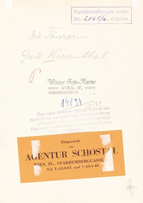 Lot 5 - GERMAINE KRULL (1897–1985)