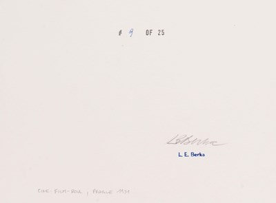 Lot 8 - LADISLAV EMIL BERKA (1907–1993)