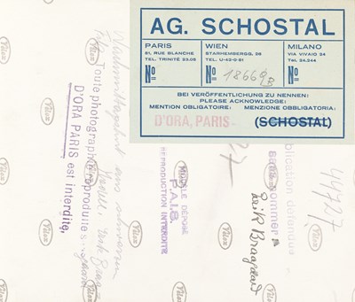 Lot 18 - MADAME D’ORA / DORA KALLMUS (1881–1963)