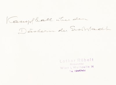 Lot 30 - LOTHAR RÜBELT (1901–1990)