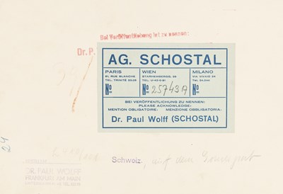 Lot 35 - PAUL WOLFF (1887–1951)