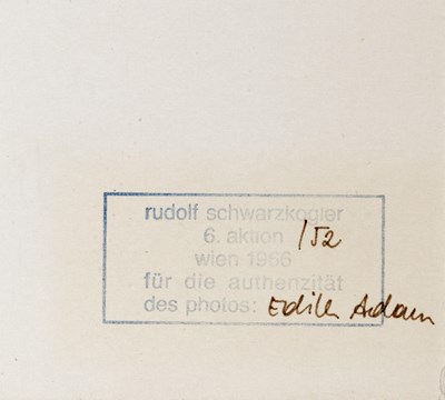 Lot 59 - RUDOLF SCHWARZKOGLER (1940–1969)