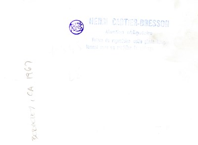 Lot 78 - HENRI CARTIER-BRESSON (1908–2004)