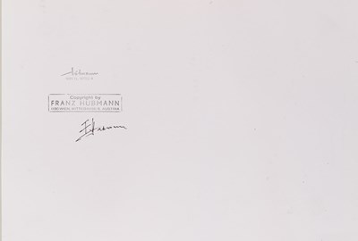 Lot 118 - FRANZ HUBMANN (1914–2007)