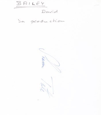 Lot 130 - DAVID BAILEY (* 1938)