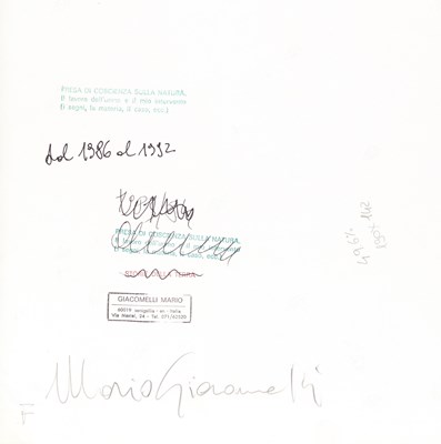 Lot 148 - MARIO GIACOMELLI (1925–2000)