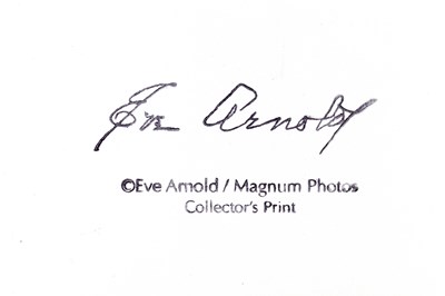 Lot 138 - EVE ARNOLD (1912–2012)