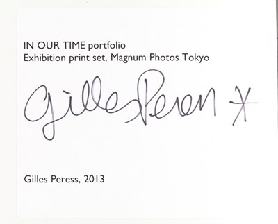 Lot 210 - GILLES PERESS (*1946)