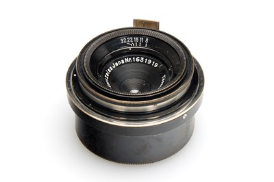 Lot 3 - Carl Zeiss Jena f. Contax Tessar 8/2.8cm Nickel + Finder