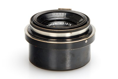 Lot 3 - Carl Zeiss Jena f. Contax Tessar 8/2.8cm Nickel + Finder