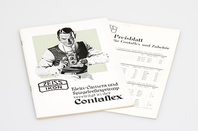 Lot 8 - Zeiss Ikon Contaflex TLR Set