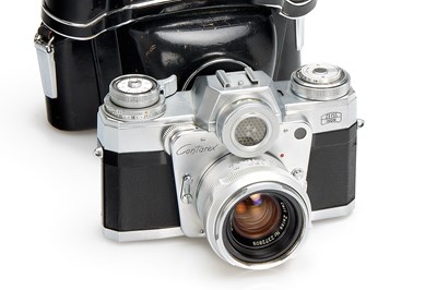 Lot 11 - Zeiss Ikon Contarex Bull's Eye + Planar 2/50mm