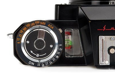 Lot 13 - Zeiss Ikon Contarex Super Black 2.Model + Planar 1.4/55mm