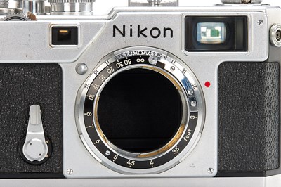 Lot 19 - Nikon S3 Chrome + Nikkor 1.1/5cm