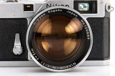 Lot 19 - Nikon S3 Chrome + Nikkor 1.1/5cm
