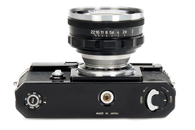 Lot 20 - Nikon S3 Olympic Black Paint + Nikkor 1.1/5cm