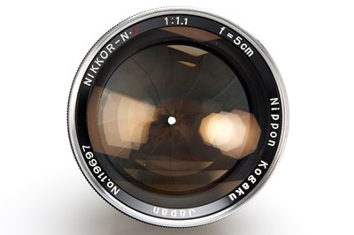 Lot 20 - Nikon S3 Olympic Black Paint + Nikkor 1.1/5cm