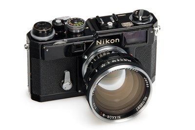 Lot 20 - Nikon S3 Olympic Black Paint + Nikkor 1.1/5cm