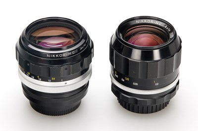 Lot 23 - Nikon F Eyelevel Black Motor Outfit