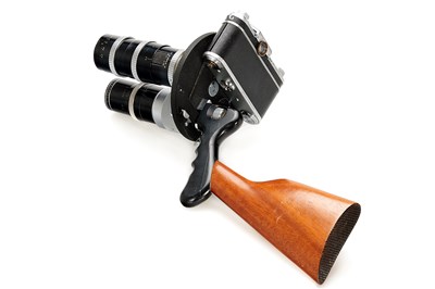 Lot 39 - Rectaflex ROTOR with Rifle Stock ROCAL