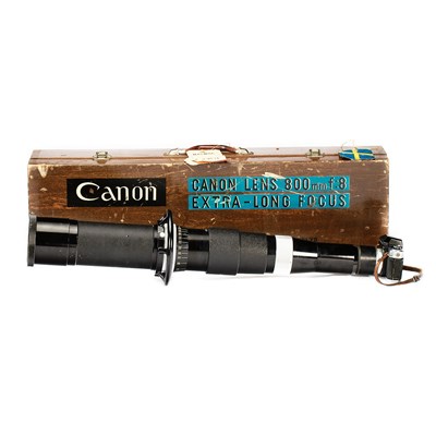Lot 40 - Canon Camera Co. Canon Lens 8/800mm 'Lennard Nilsson'