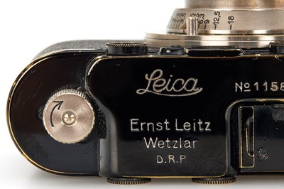Lot 65 - Leica II Mod. D Black/Nickel + Elmar 3.5/50mm