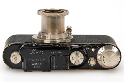 Lot 65 - Leica II Mod. D Black/Nickel + Elmar 3.5/50mm
