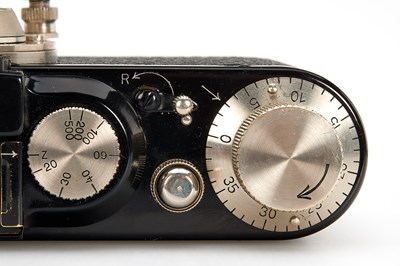Lot 66 - Leica II Mod. D Black/Nickel + Elmar 3.5/50mm