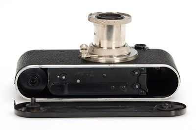 Lot 66 - Leica II Mod. D Black/Nickel + Elmar 3.5/50mm