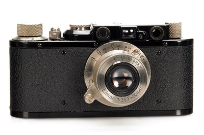 Lot 66 - Leica II Mod. D Black/Nickel + Elmar 3.5/50mm
