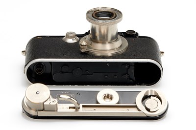 Lot 70 - Leica III Mod. F Black/Nickel + SCNOO Black/Nickel