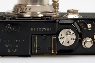 Lot 70 - Leica III Mod. F Black/Nickel + SCNOO Black/Nickel