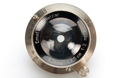 Lot 71 - Leica III Mod. F Black/Nickel + Summar 2/5cm Rigid