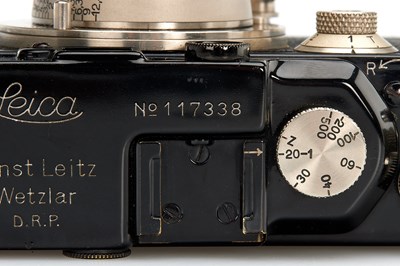 Lot 71 - Leica III Mod. F Black/Nickel + Summar 2/5cm Rigid