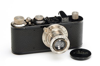 Lot 72 - Leica Standard Black/Nickel + Hektor 2.5/5cm