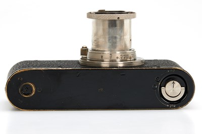 Lot 72 - Leica Standard Black/Nickel + Hektor 2.5/5cm