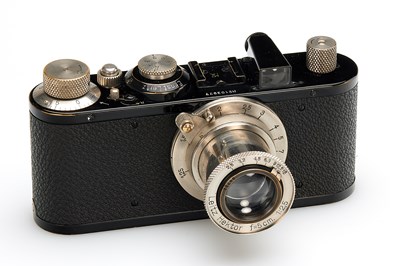 Lot 72 - Leica Standard Black/Nickel + Hektor 2.5/5cm