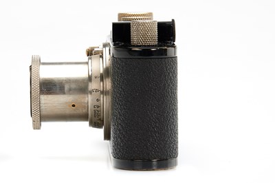 Lot 72 - Leica Standard Black/Nickel + Hektor 2.5/5cm