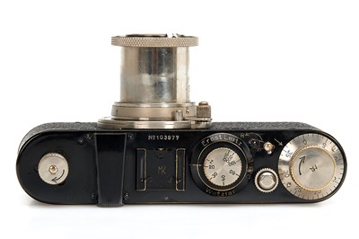 Lot 72 - Leica Standard Black/Nickel + Hektor 2.5/5cm