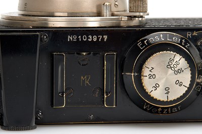 Lot 72 - Leica Standard Black/Nickel + Hektor 2.5/5cm