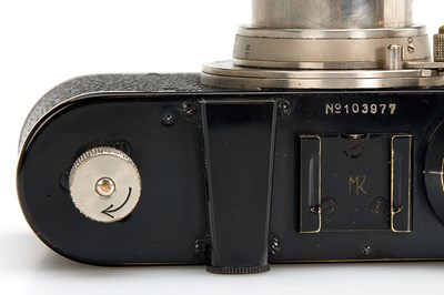 Lot 72 - Leica Standard Black/Nickel + Hektor 2.5/5cm