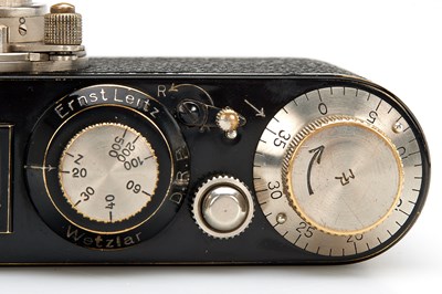 Lot 72 - Leica Standard Black/Nickel + Hektor 2.5/5cm